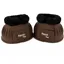 Dever Ascot Rubber Overreach Boots with Faux Fur - Brown/Black