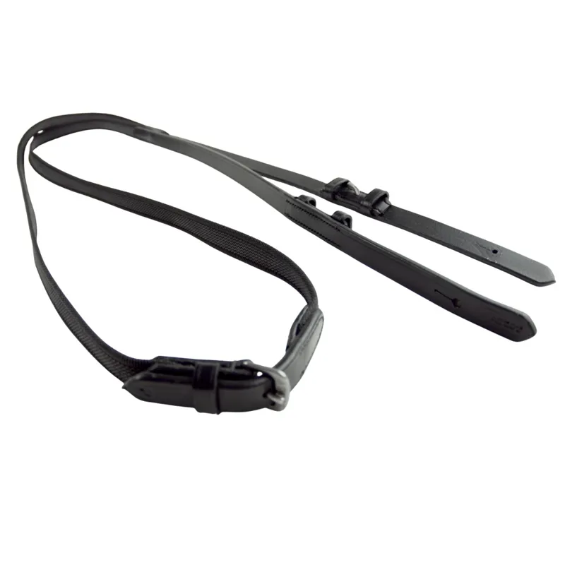 Dever Ascot Super Grip Reins - Black