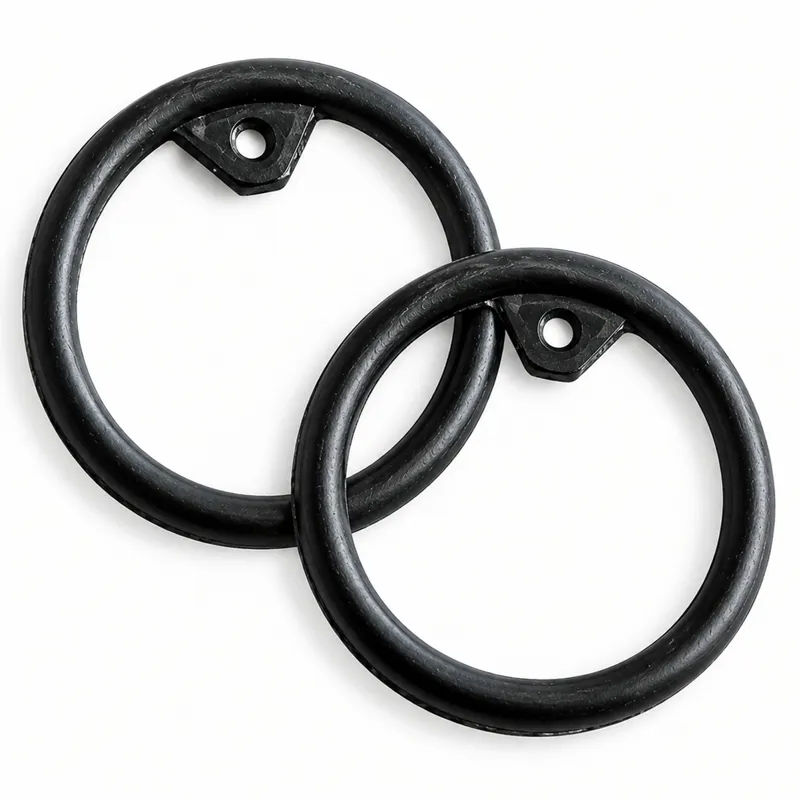 Dever Peacock Rings For Safety Irons - Black