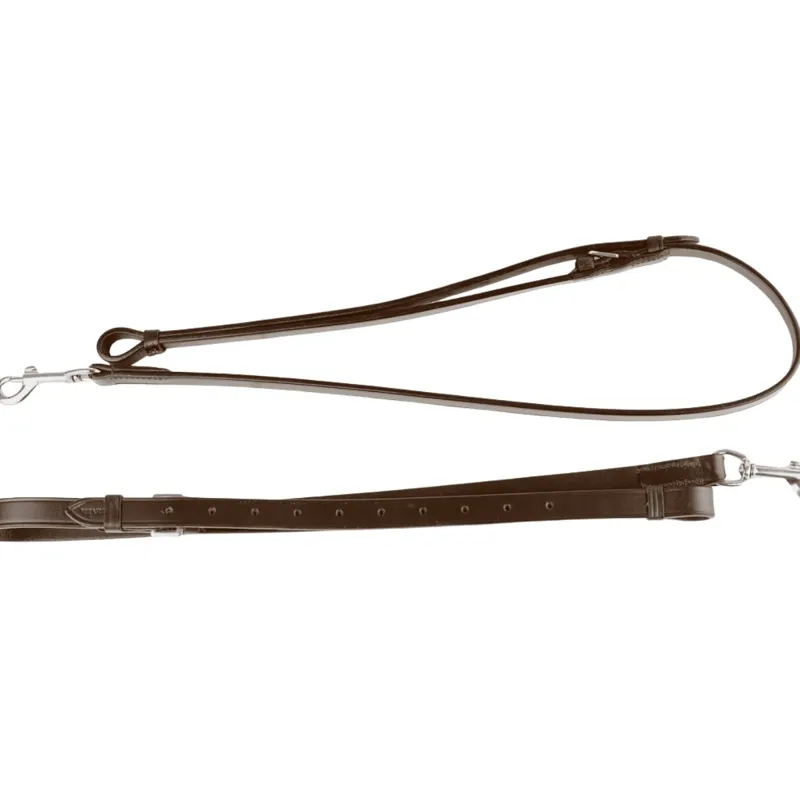 Dever Classic Side Reins - Brown-1