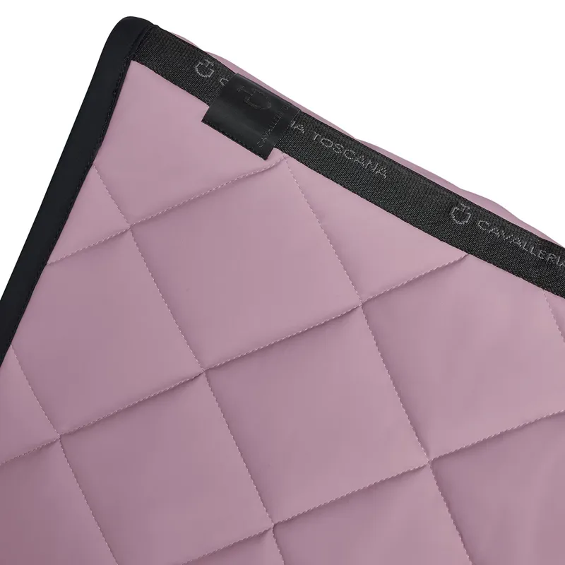 Cavalleria Toscana Diamond Quilted Dressage Saddlecloth - Grape Shake-2