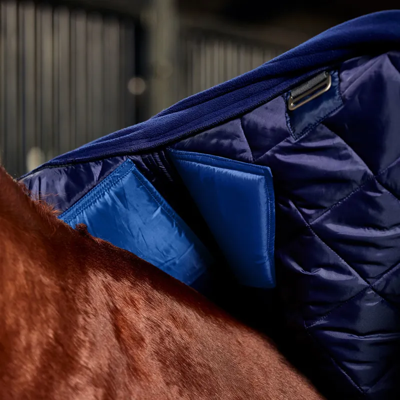 WeatherBeeta ComFiTec 1000D Diamond Quilt 220g Stable Rug - Navy-9