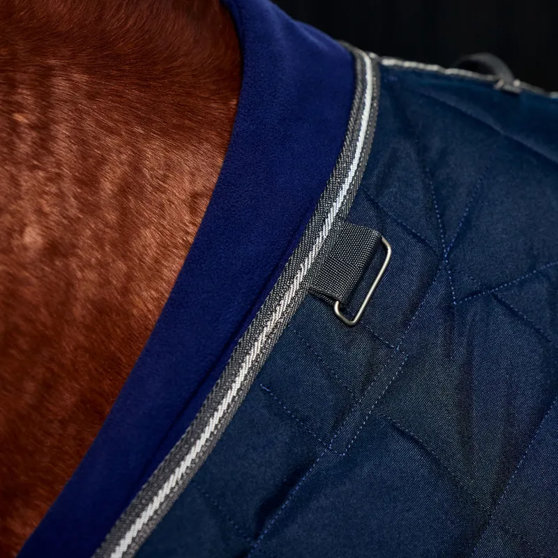 WeatherBeeta ComFiTec 1000D Diamond Quilt 220g Stable Rug - Navy-4