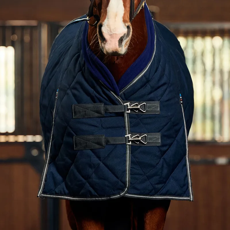 WeatherBeeta ComFiTec 1000D Diamond Quilt 220g Stable Rug - Navy-1
