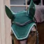 Kentucky Wellington Diamond Rope Soundless Ear Fly Veil - Pine Green