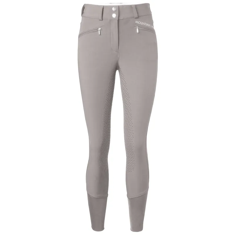 Mountain Horse Diana Full Grip Womens Breeches - Grey