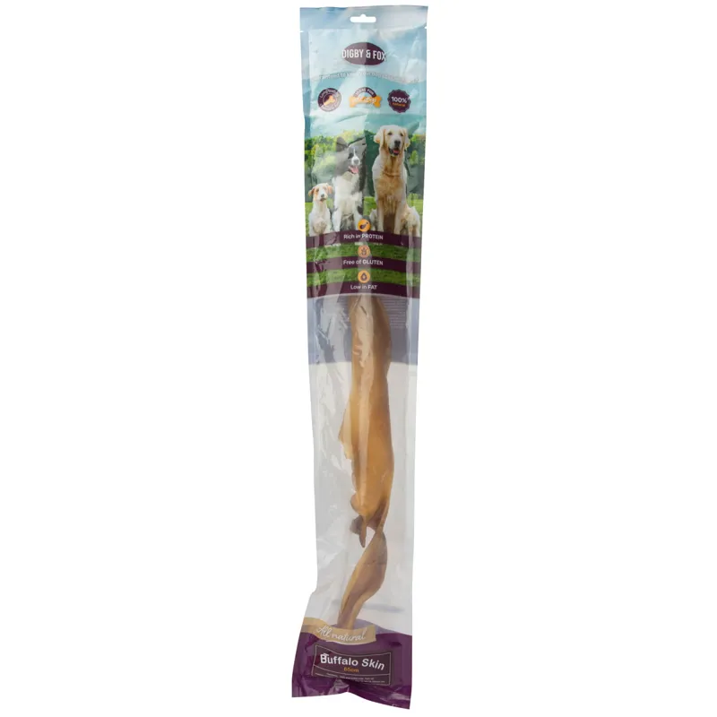 Digby and Fox Natural Buffalo Skin Stick for Dogs-1
