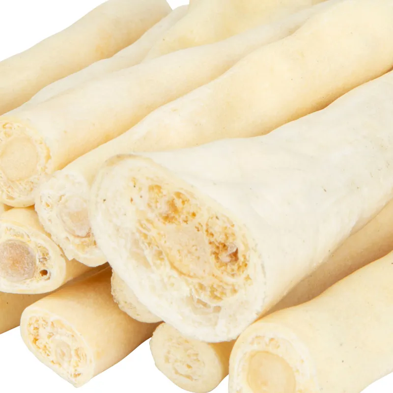 Digby and Fox Buffalo Tails for Dogs - White-2