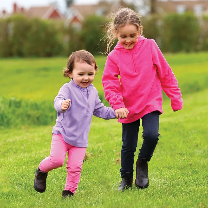 Equetech Dinky Tots Junior Jodhpurs - Navy-1
