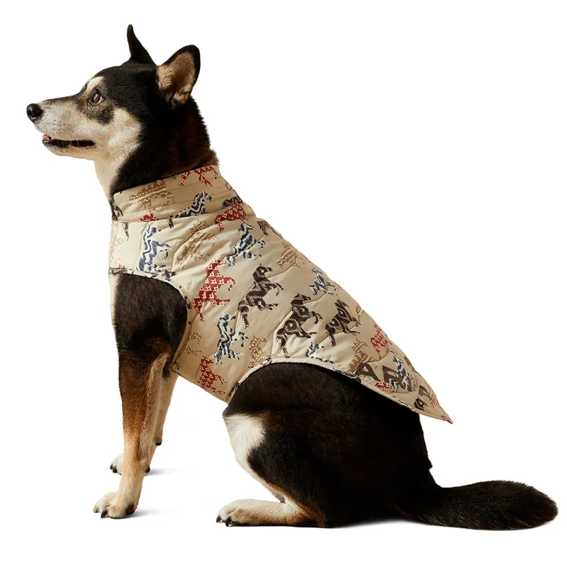 Ariat Dog Puffer Jacket - Painted Ponies