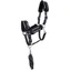 QHP Dolci Headcollar and Leadrope Set - Black/Silver