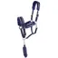 QHP Dolci Headcollar and Leadrope Set - Blue/Silver