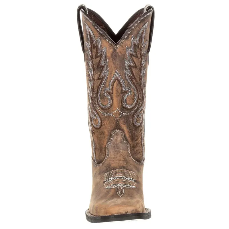 Durango Dream Catched Ladies Western Boots - Distressed Brown-6