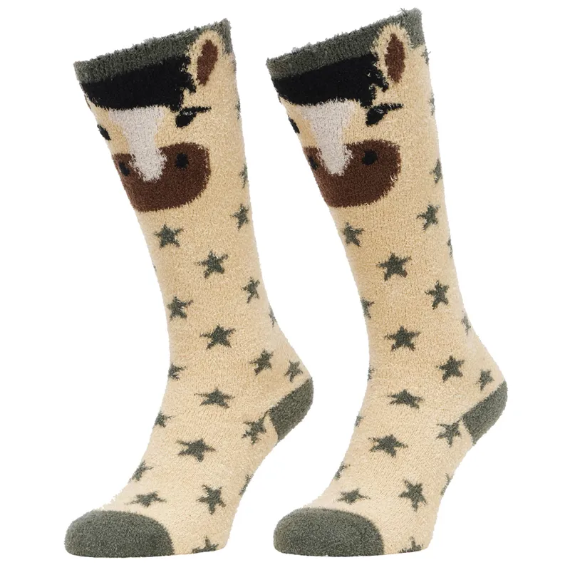 LeMieux Fluffy Character Junior Socks - Dream