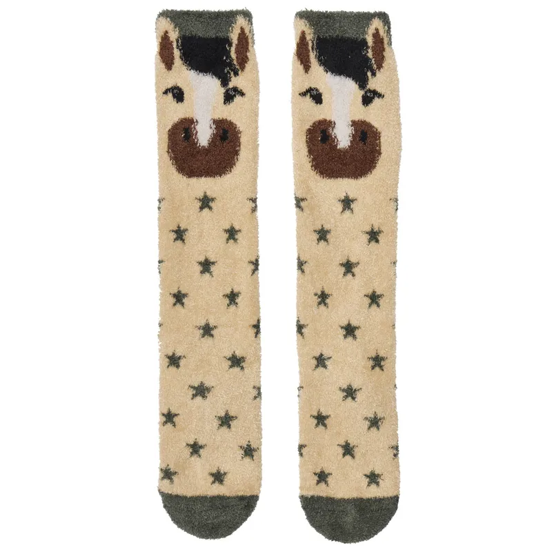 LeMieux Fluffy Character Junior Socks - Dream-2
