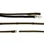 Dy'on Working Collection Support Reins with Leather Loops - Brown