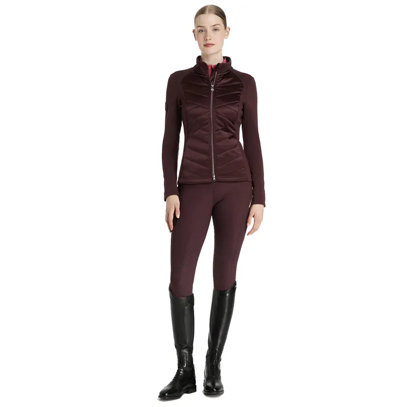 LeMieux Dynamique Ladies Jacket - Damson-11