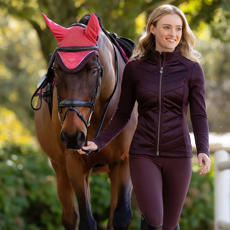 LeMieux Dynamique Ladies Jacket - Damson-5