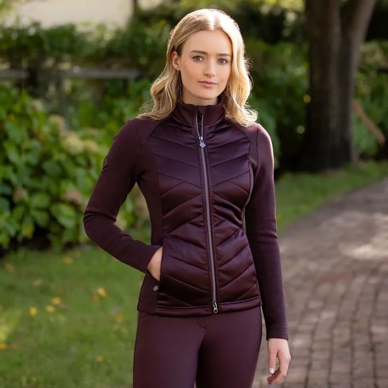 LeMieux Dynamique Ladies Jacket - Damson-4
