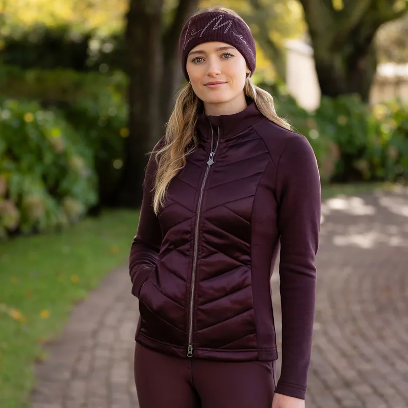 LeMieux Dynamique Ladies Jacket - Damson-1