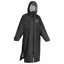 EQUIDRY All Rounder Jacket with Fleece Hood - Black/Grey