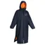 EQUIDRY All Rounder Jacket with Fleece Hood - Navy/Orange