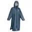 EQUIDRY All Rounder Jacket with Fleece Hood - Steel Blue/Grey