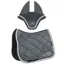 Equiline EQCHROMA Dressage Saddlecloth and Ear Net Set - Grey