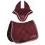 Equiline EQCHROMA Jump Saddlecloth and Ear Net Set - Burgandy
