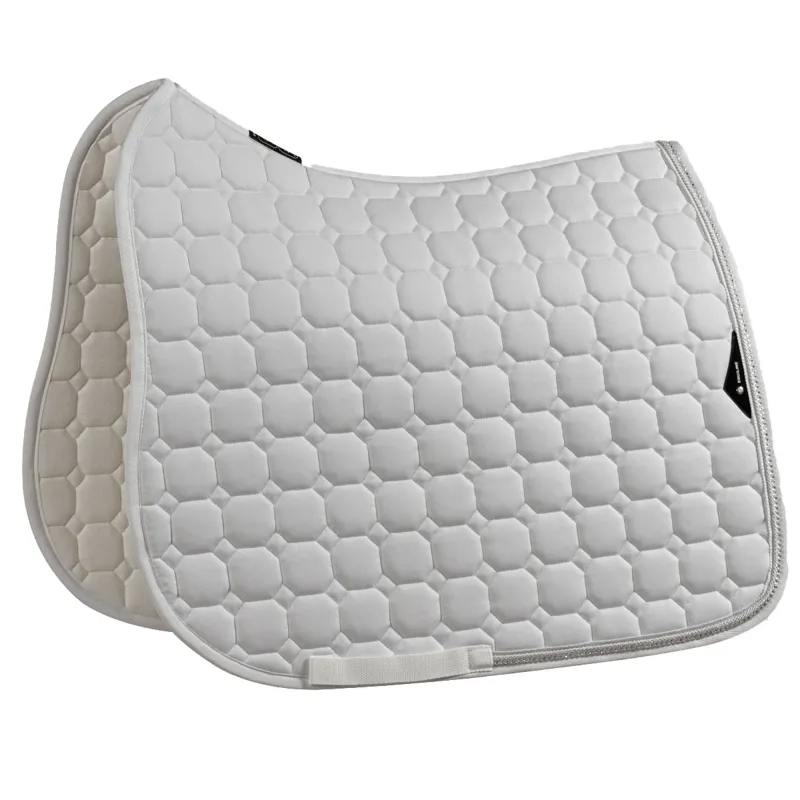 Equiline EQCRYSTARO Dressage Saddlecloth with Rhinestones - White