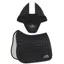 Equiline EQFLAGGY Dressage Saddlecloth and Eat Net Set - Black