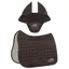 Equiline EQFLAGGY Dressage Saddlecloth and Eat Net Set - Brown