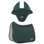 Equiline EQFLAGGY Dressage Saddlecloth and Eat Net Set - Green