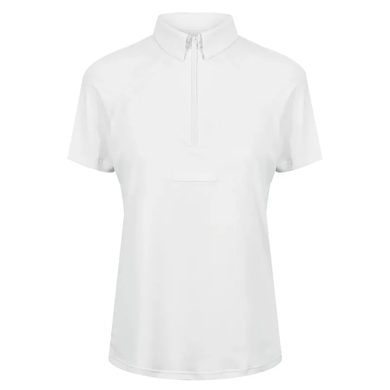 Equetech Parade Lace Back Ladies Show Shirt - White