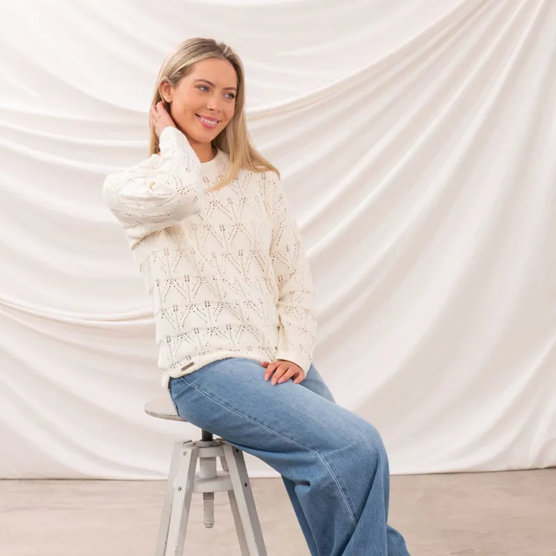 Lighthouse Eden Ladies Jumper - Coconut-6