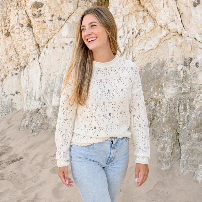 Lighthouse Eden Ladies Jumper - Coconut-12