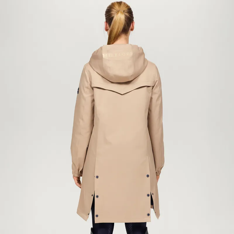 Tommy Hilfiger Edinburgh Tech Trench Ladies Waterproof Coat - Beige-1