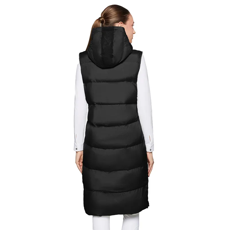 Samshield Elea Womens Long Gilet - Black Pre-Order-2