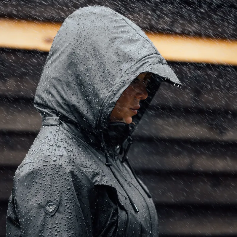 LeMieux All Elements Waterproof Ladies Coat - Black-11