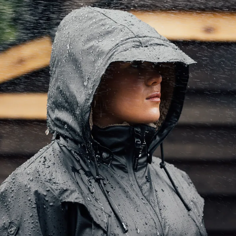 LeMieux All Elements Waterproof Ladies Coat - Black-9