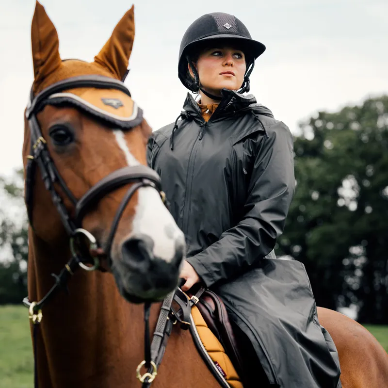 LeMieux All Elements Waterproof Ladies Coat - Black-3