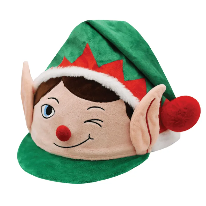 Equetech Christmas Hat Silk - Cheeky Elf