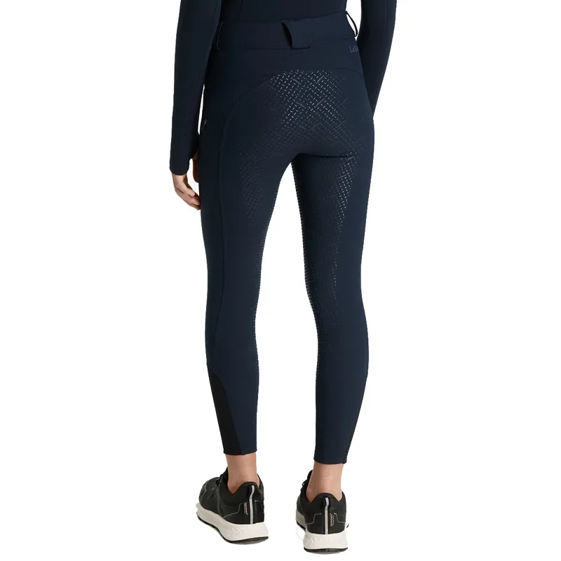 LeMieux Ella Young Rider Winter Bregging Riding Tights - Navy-1