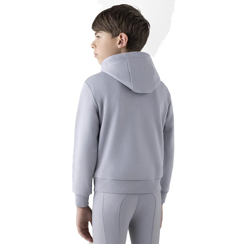 Equiline Emalc Junior Boys Hoodie - Lilac Grey-1