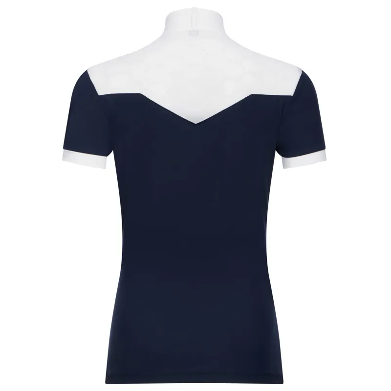 LeMieux Emily Ladies Short Sleeve Competition Shirt - Navy-9