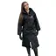 EQUIDRY EQUIMAC Waterproof Jacket with Mesh Lining - Black/Black