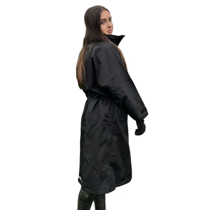 EQUIDRY Evolution Mesh Lined Waterproof Jacket - Black/Black-8