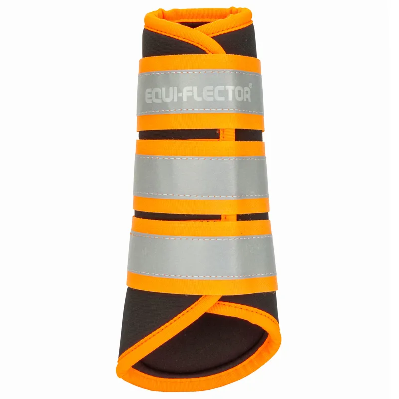 ARMA EQUI-FLECTOR Brushing Boots - Orange-3