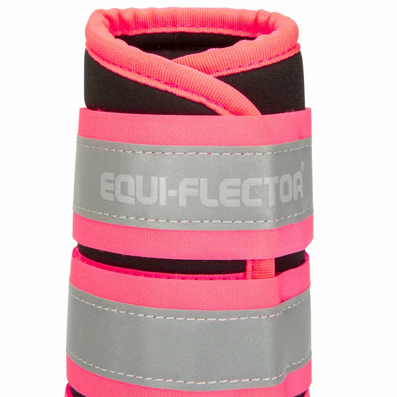 ARMA EQUI-FLECTOR Brushing Boots - Pink-4