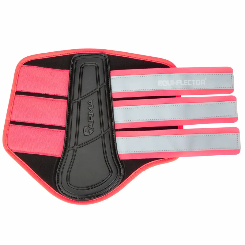 ARMA EQUI-FLECTOR Brushing Boots - Pink-8